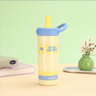 BÌNH NƯỚC INOX STAY HAPPY 600ML (có HĐ)