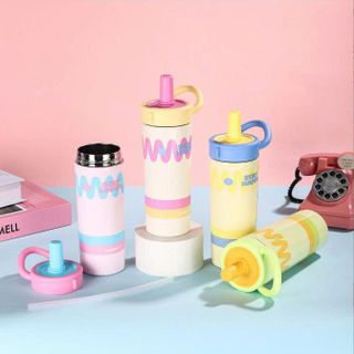 BÌNH NƯỚC INOX STAY HAPPY 600ML (có HĐ)