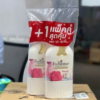 Sữa Tắm Enchanteur Cặp Màu Hồng 550ml + 550ml (Thùng 6 Cặp)