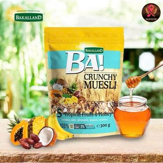 Ngũ Cốc Bakalland Gói 300gr Date 25/10/2025 (Thùng 16 Gói)