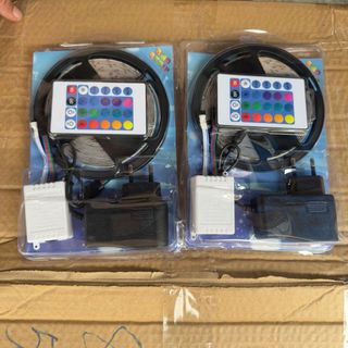 BỘ DÂY ĐÈN LED 5M ĐỔI MÀU 5050 RGB 12V