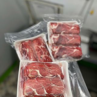 Bắp bò hoa cắt lát khay 500g (giao tphcm)
