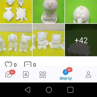 Sỉ tượng thạch cao tranh cát và nhiều đồ chơi tranh tô màu