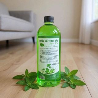 TUYỂN ĐẠI LÝ – NHÀ PHÂN PHỐI - Sản phẩm: NƯỚC CẤT LAU SÀN TINH DẦU BẠC HÀ 1000ML