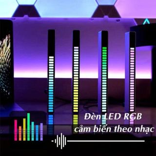 ĐÈN LED NHIỀU MÀU CẢM BIẾN THEO NHẠC