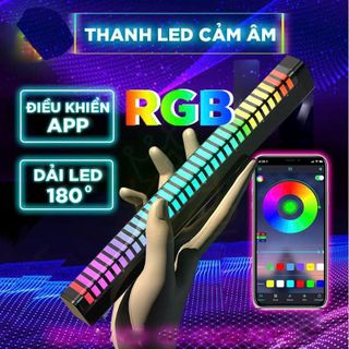 ĐÈN LED NHIỀU MÀU CẢM BIẾN THEO NHẠC