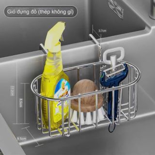 MKệ đựng đồ rửa chén treo tường MPA– Đựng nước rửa chén, miếng rửa chén, bàn chải tiện lợi