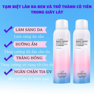 Xịt chống nắng LIFUSHA 150ml