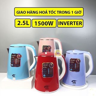 Ấm siêu tốc JipLai BÓNG 2.5L
