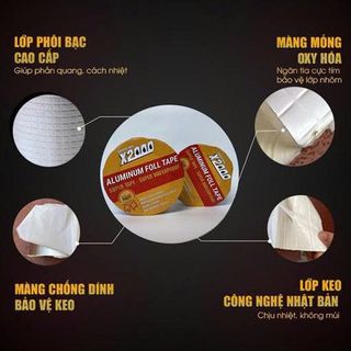 KEO CHỐNG THẤM X2000 5CM X 5M