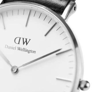 ĐỒNG HỒ NAM NỮ CAO CẤP DANIEL W CLASSIC WHITE DÂY DA FULLBOX TEM