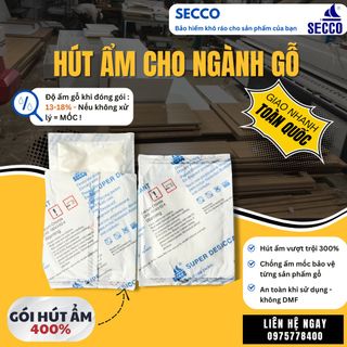 TÌM ĐỐI TÁC PHÂN PHỐI BỘT HÚT ẨM SECCO CHO NGÀNH GỖ & MAY MẶC