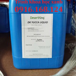 DK YUCCA LIQUID – Yucca Mỹ, xử lý và hấp thu khí độc