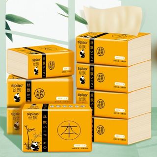 Khăn giấy gấu trúc sipiao, khăn giấy sipiao Giấy ăn gấu trúc Sipiao