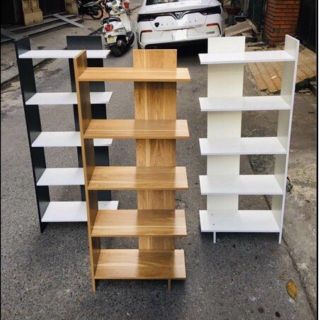 KỆ GỖ GỐC TƯỜNG 5 TẦNG
