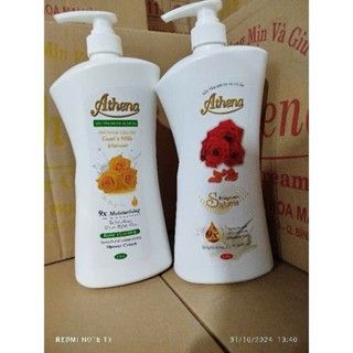 Sữa tắm Athena-Chăm da mịn màn, ngát hương thiên nhiên