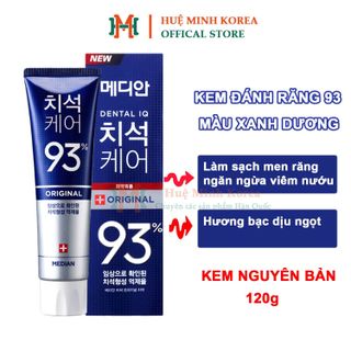 Median Dental IQ – Kem đánh răng đình đám tại Hàn Quốc