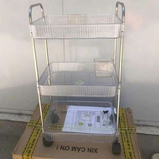 Kệ Nhựa Trong 3 Tầng Cao Cấp NTC3 KOT (Bao 15 Cái)