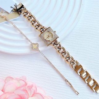 ĐỒNG HỒ NỮ CAO CẤP MICHAEL K CHAIN LOCK FULLBOX