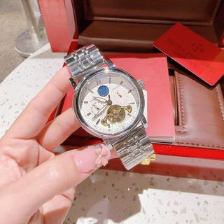 XẢ KHO ĐỒNG HỒ NAM TRUNG CẤP FATEK DÂY THÉP SỐ VẠCH AUTOMATIC