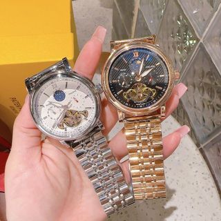 XẢ KHO ĐỒNG HỒ NAM TRUNG CẤP FATEK DÂY THÉP SỐ VẠCH AUTOMATIC