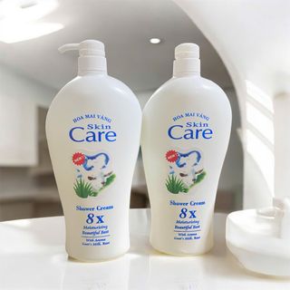 Sữa Tắm Skin Care Hương Sữa Dê – Dưỡng Ẩm, Mềm Da, Lưu Hương Quyến Rũ