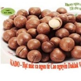 Hạt mắc ca rang tách nứt  hũ nhựa 500g