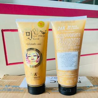 MẶT NẠ VÀNG 24K GOLD MASK L-GLUTATHIONE HÀN QUỐC 220ml