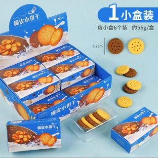 LỐ 12 HỘP BÁNH TẨY CHÌ COOKIES mỗi hộp 6 bánh