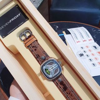 ĐỒNG HỒ NAM THỂ THAO SEVEN PRIDAY MŨI TÊN TẶNG DÂY FULLBOX MÁY CƠ