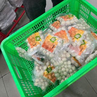 Mực viên chiên 4 túi 1kg