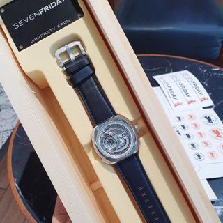 ĐỒNG HỒ NAM SIÊU CẤP SEVEN PRIDAY BA VÒNG TẶNG DÂY FULLBOX MÁY CƠ