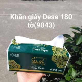 Khăn giấy DeSe 180 tờ (40 gói / thùng)
