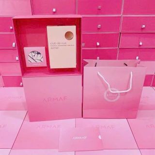 SET NƯỚC HOA CHÍNH HÃNG ARMAF CLUB THE NUIT TẶNG KÈM KHĂN LỤA HỘP HỒNG