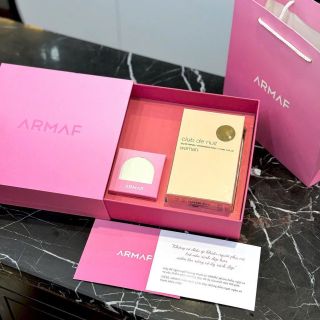 SET NƯỚC HOA CHÍNH HÃNG ARMAF CLUB THE NUIT TẶNG KÈM KHĂN LỤA HỘP HỒNG