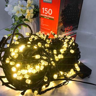 DÂY ĐÈN CHỚP LỤC GIÁC 50M SÁNG VÀNG