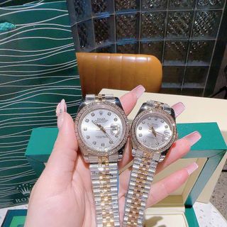 ĐỒNG HỒ NAM NỮ CAO CẤP ROLET MÁY CƠ VIỀN HỘT