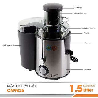 MÁY ÉP TRÁI CÂY CAO CẤP COMET CM9826