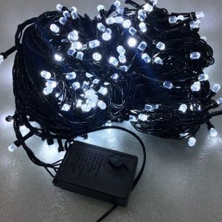 DÂY ĐÈN CHỚP LỤC GIÁC 50M SÁNG TRẮNG