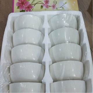 Bộ chén sứ Nhật 10 cái, Bộ Bát Sứ Nhật 10 Cái, Bộ 10 Cái Chén Sứ Nhật, Bộ 10 Cái Bát Sứ Nhật