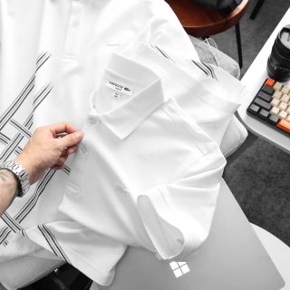 Áo thun polo nam. Chất cá sấu cotton 100% vải nhập , k quá dầy cũng k quá mỏng, vừa phải mịn nhe , form slim