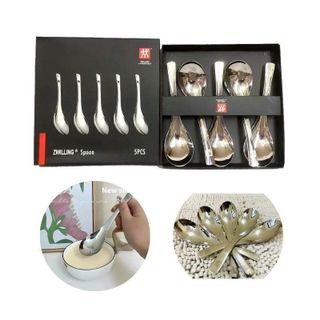 SET 5 MUỖNG INOX CAO CẤP