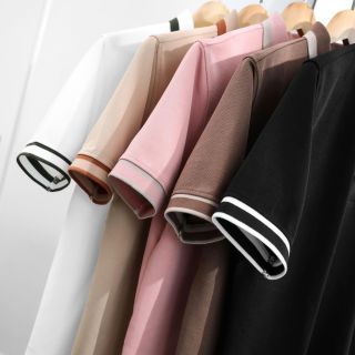 Polo nam, Chất pique xịn chất , hiệu ứng mặt vải chi tiết. Bảng màu basic