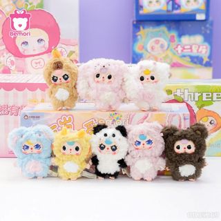 Bé Ba(baby three) sét 6 con ngẫu nhiên, labubu, babythree