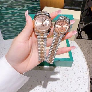 ĐỒNG HỒ NAM NỮ CAO CẤP ROLET MÁY CƠ NIỀNG KHÍA