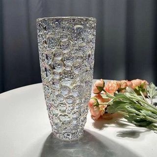 BÌNH CẮM HOA CHẤM BI TRẮNG 30CM DSHP 2032- 2