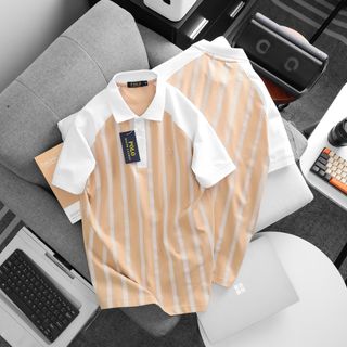 Áo thun polo nam,  Chất cá sấu cotton 100% vải nhập , k quá dầy cũng k quá mỏng, vừa phải mịn nhe , form slim