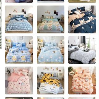 Bộ chăn ga gối cotton hàng nhập