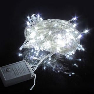 DÂY ĐÈN CHỚP LỤC GIÁC 10M SÁNG TRẮNG