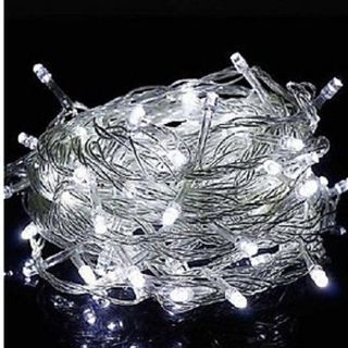 DÂY ĐÈN CHỚP LỤC GIÁC 10M SÁNG TRẮNG